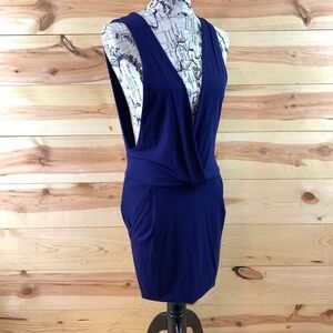 NWT tsesay spectrum slim fit blue minidress XS